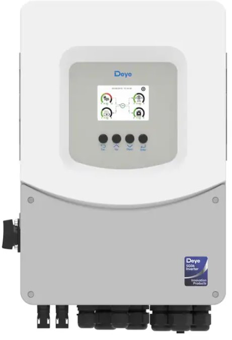 DEYE SUN-6K hybridní 1F měnič 6 kW (6. generace, LV)