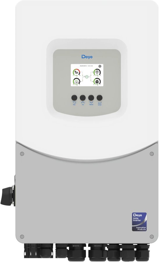 DEYE SUN-8K hybridní 1F měnič 8 kW (6. generace, LV)