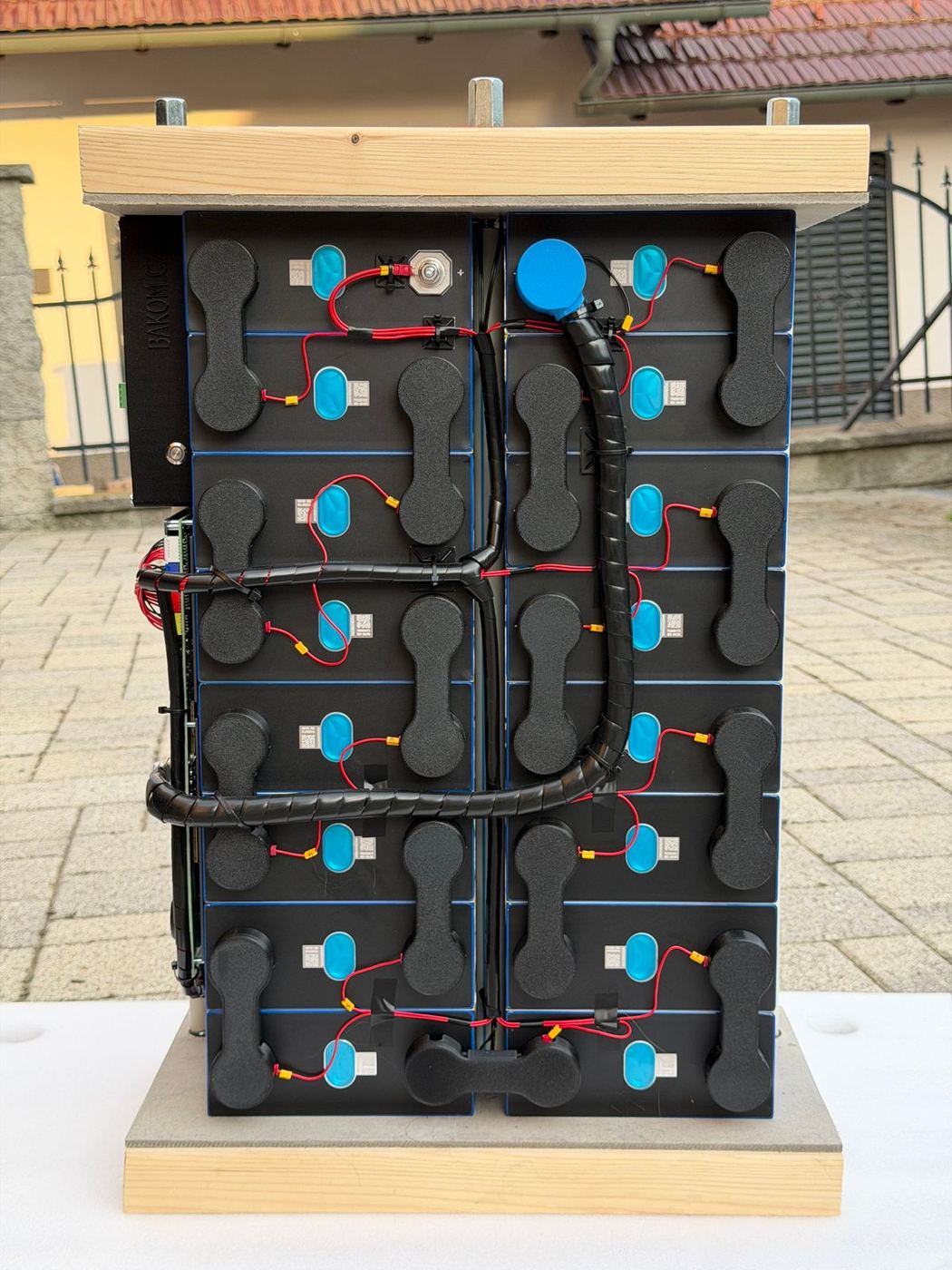 Kompresní box zepředu
